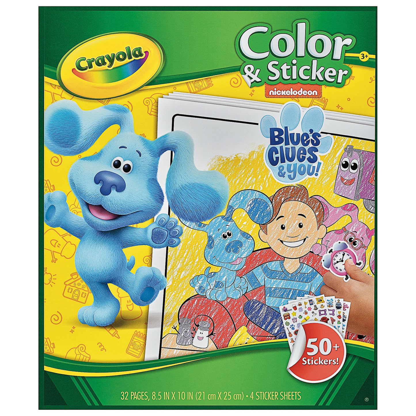 Colour & Sticker Blues Clues & You