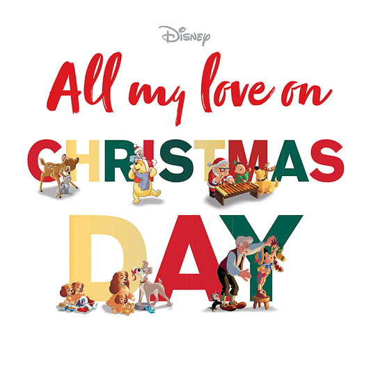 Disney All My Love On Christmas Day Book