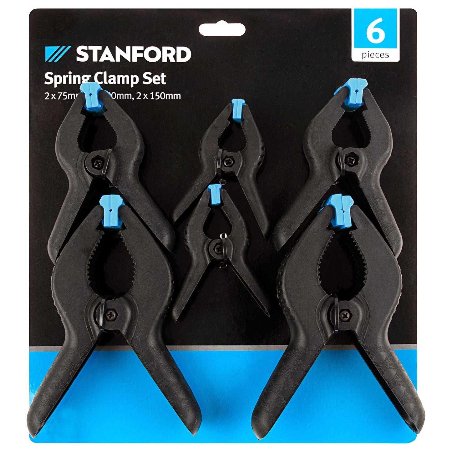 Stanford Clamp Set 6pc