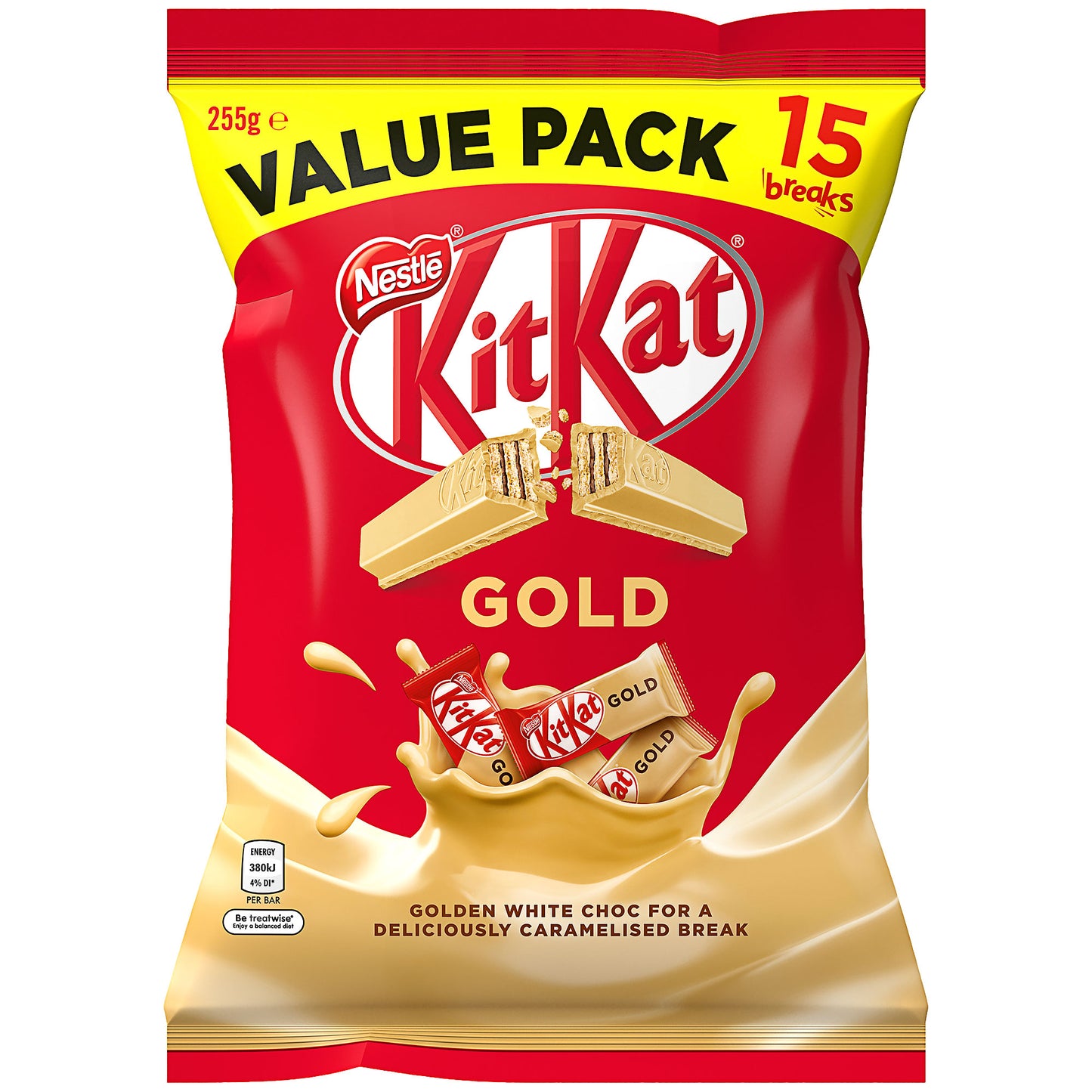 Kit Kat Fun Pack Gold 15pk