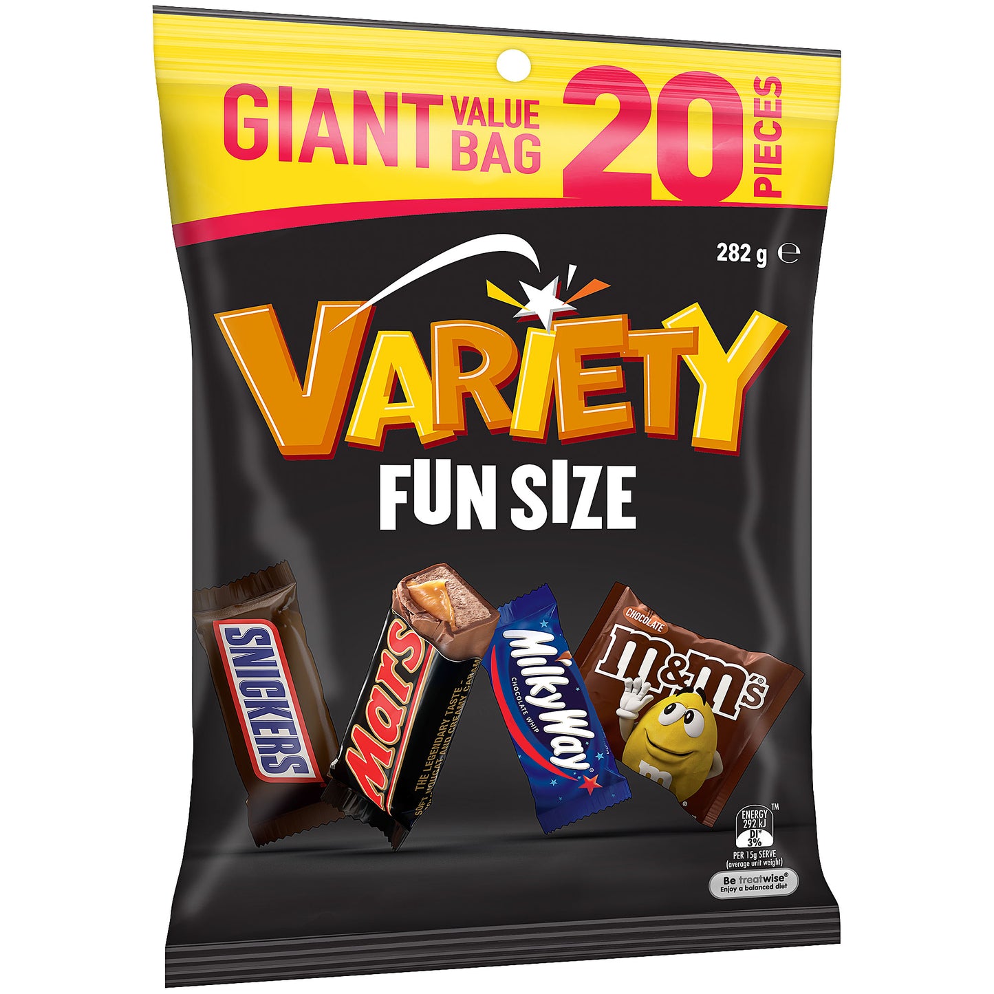 Mars Mixed Variety Fun Size Bag 282g