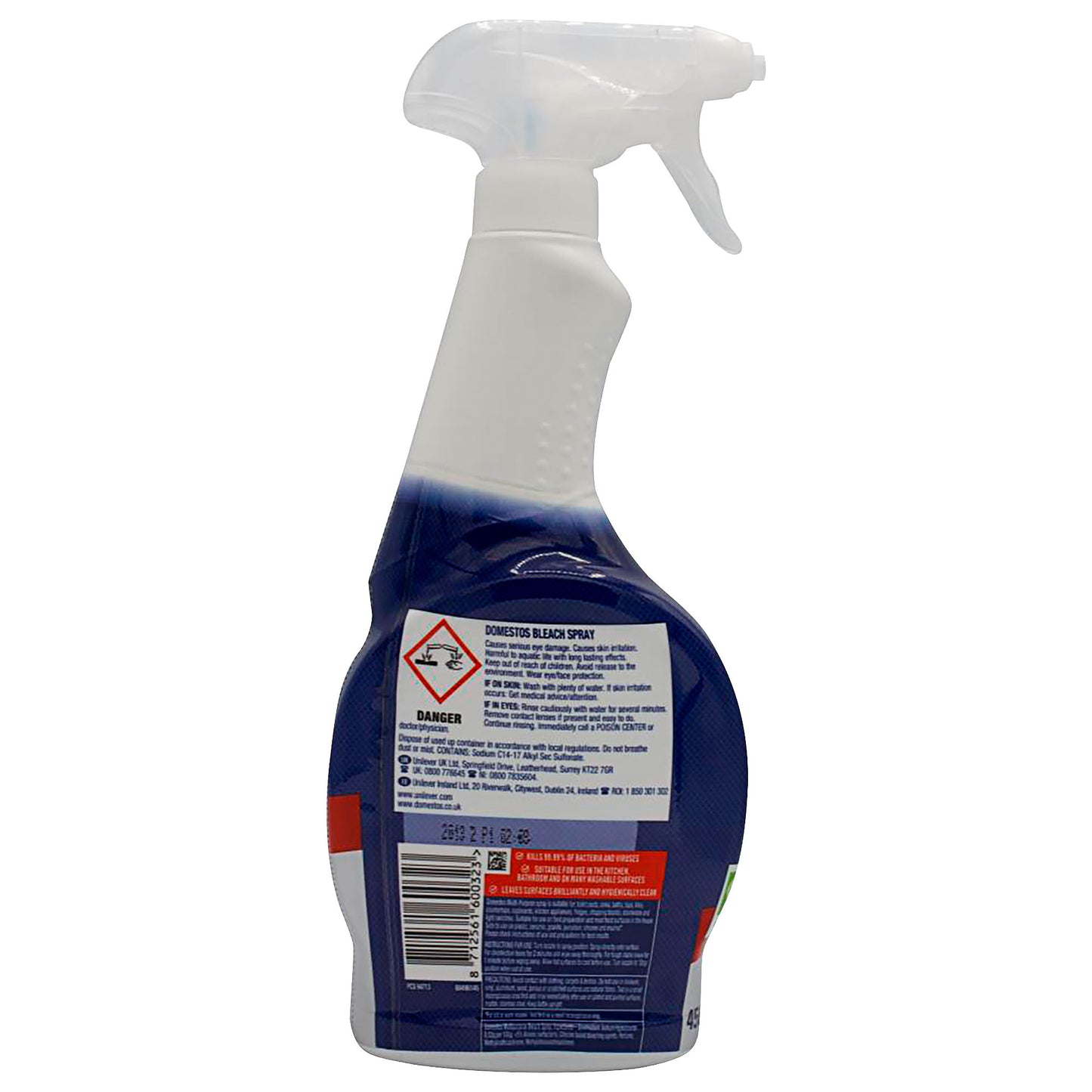 Domestos Bleach Spray 450mL