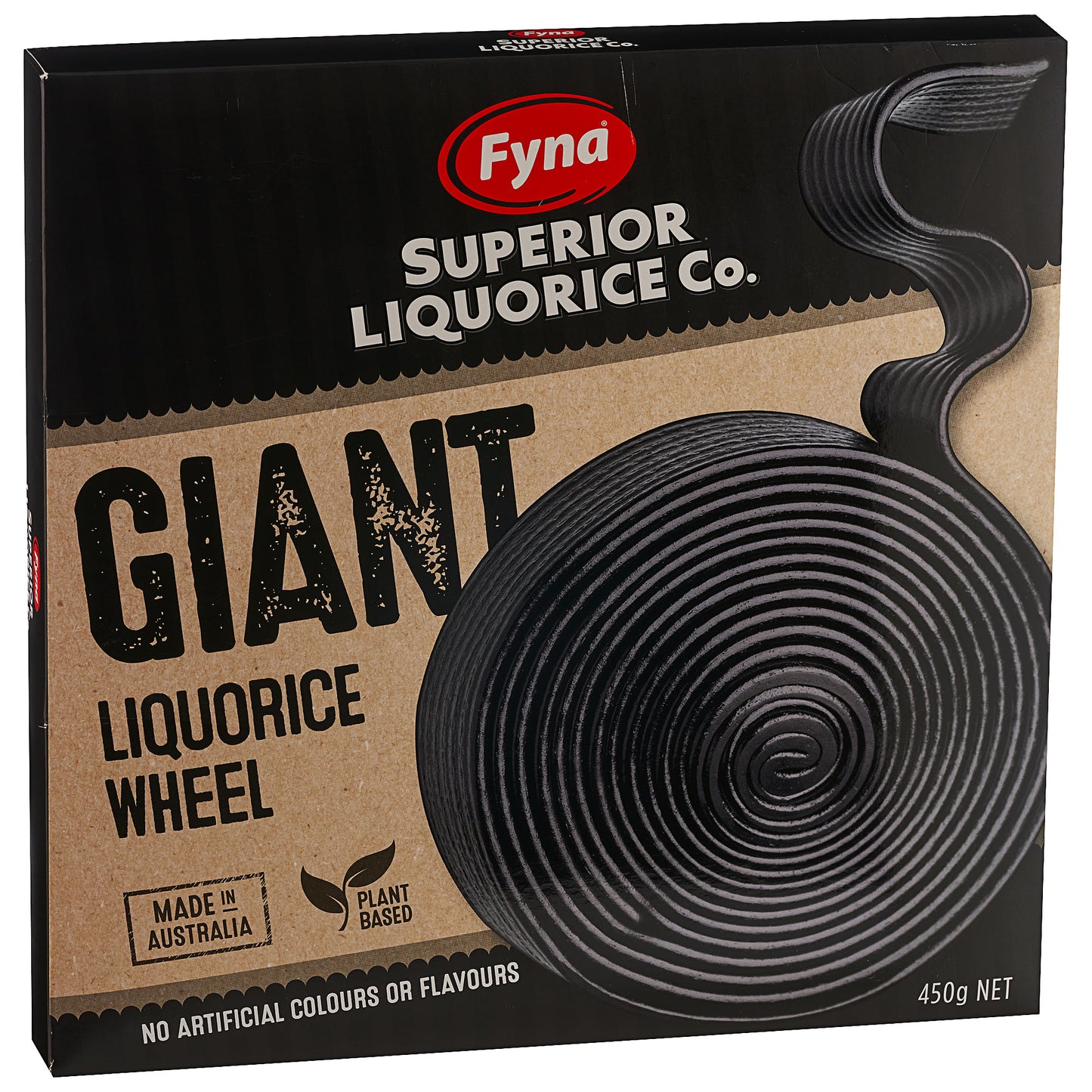 Fyna Giant Liquorice Wheel 450g