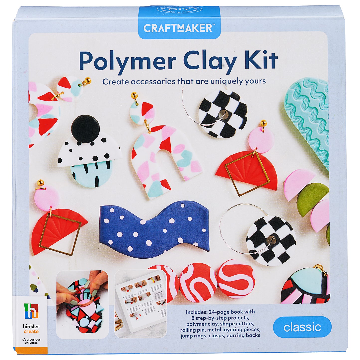 Craft Maker Polymer Clay Jewellery Kit