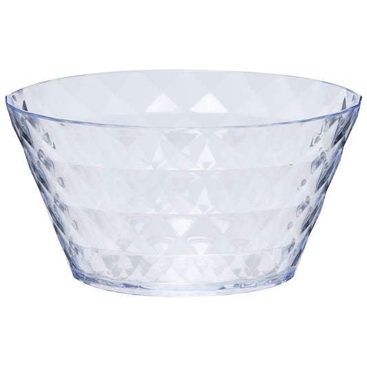 Diamond Acrylic Bowl Small Clear 15cm