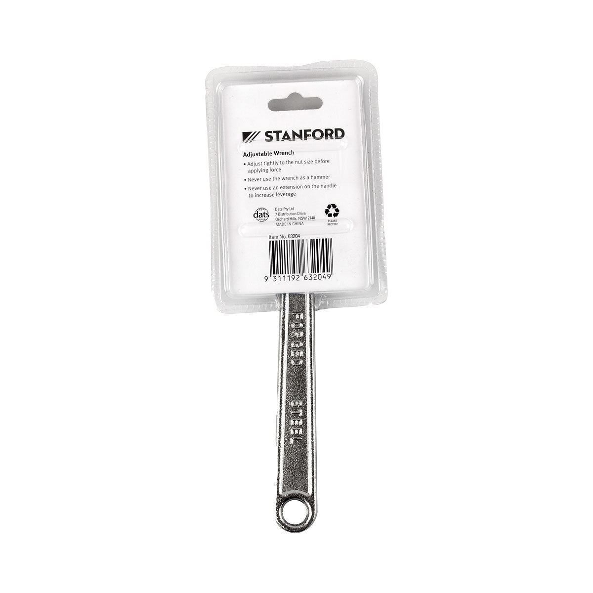 Stanford Adjustable Wrench 200mm