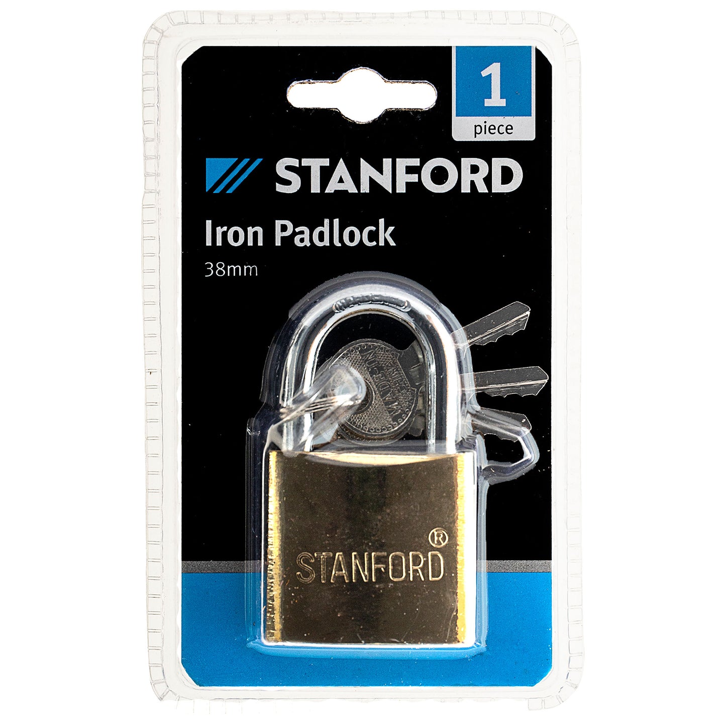 Stanford Iron Padlock 38mm