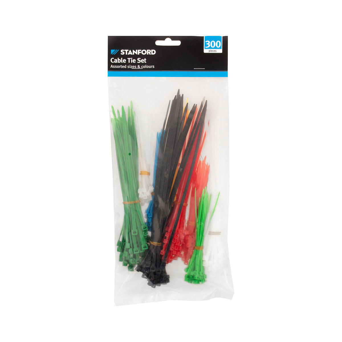 Stanford Cable Ties Assorted 300pc