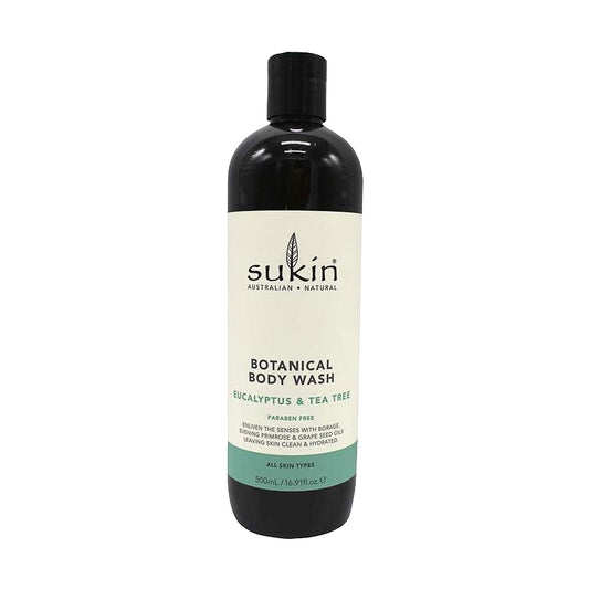 Sukin Body Wash Eucalyptus & Tea Tree 500mL