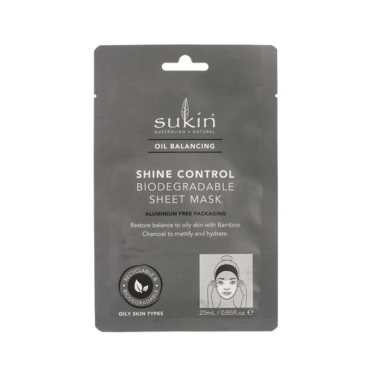 Sukin Oil Balancing Shine Control Sheet Mask Sachet 25mL