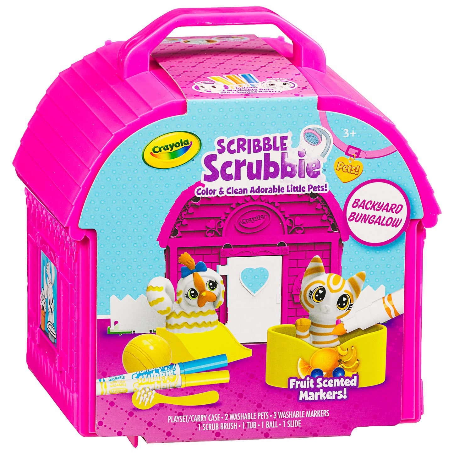 Crayola Scribble Scrubbie Pets Backyard Bungalow