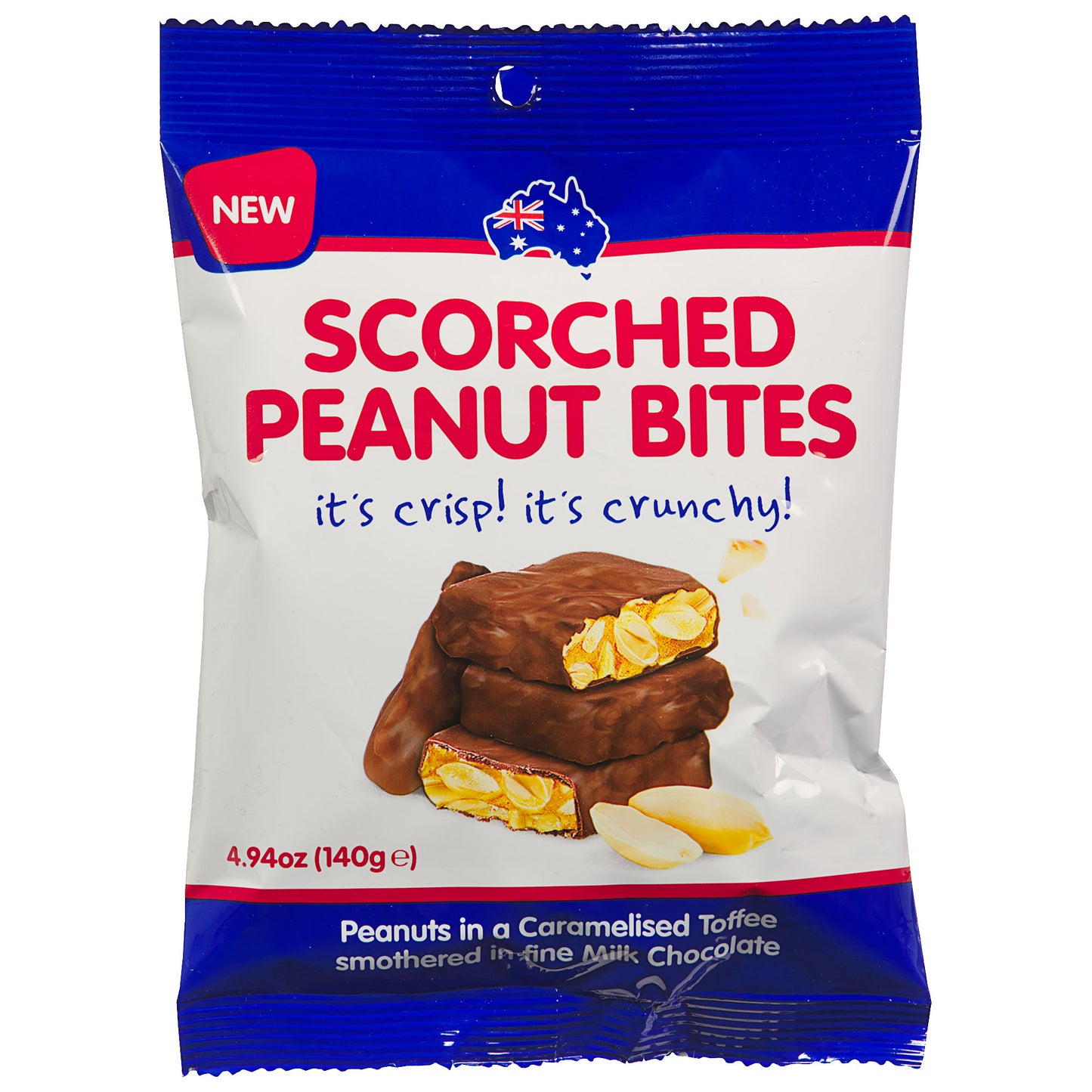 Scorched Peanut Bites 140g