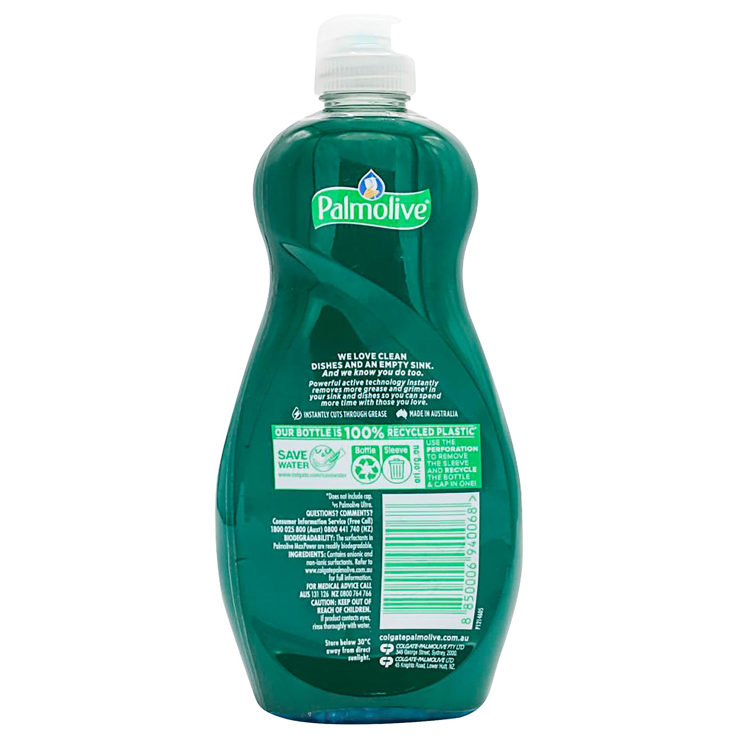 Palmolive Max Power Dishwashing Liquid Citrus Ice Burst 500mL