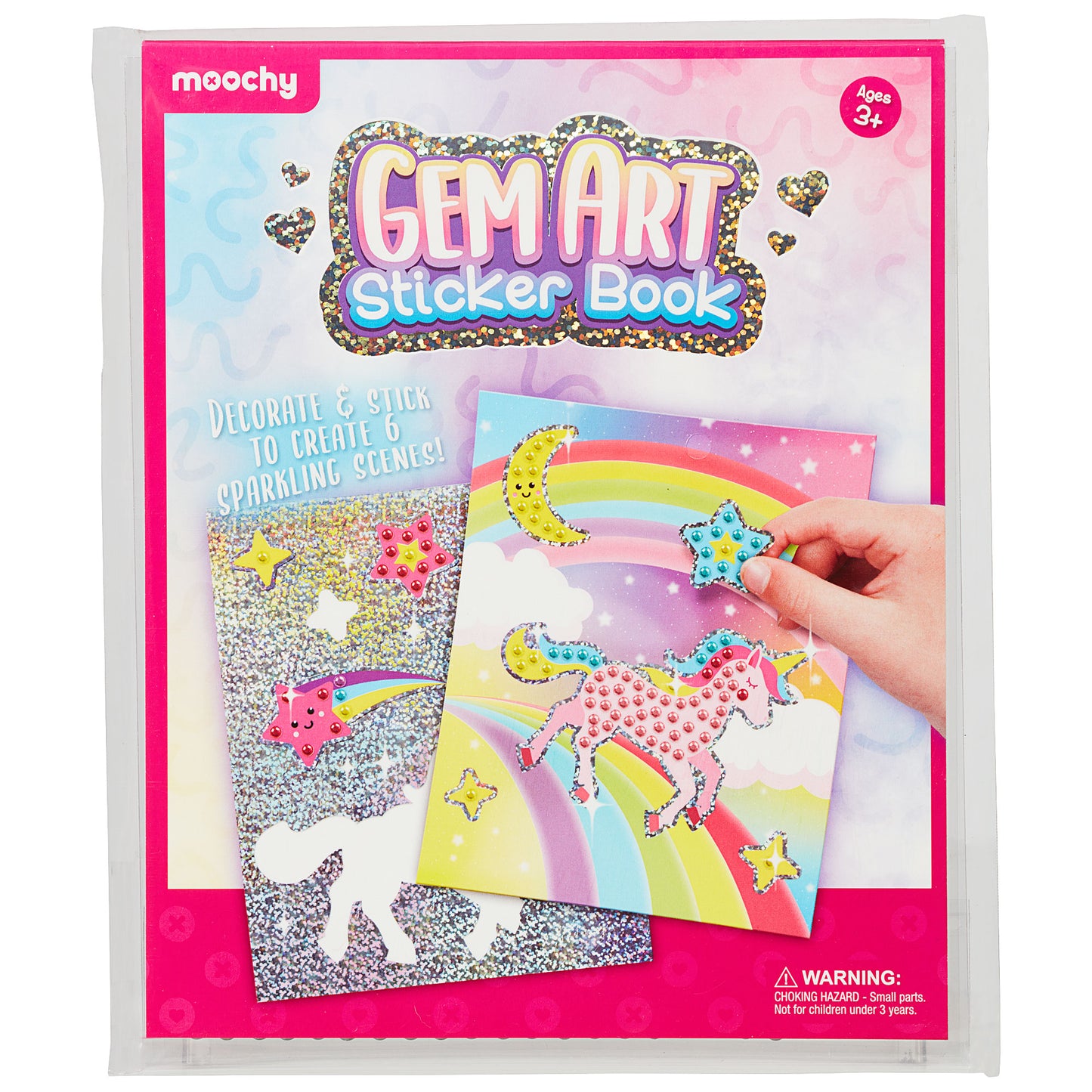 Moochy Gem Art Sticker Book