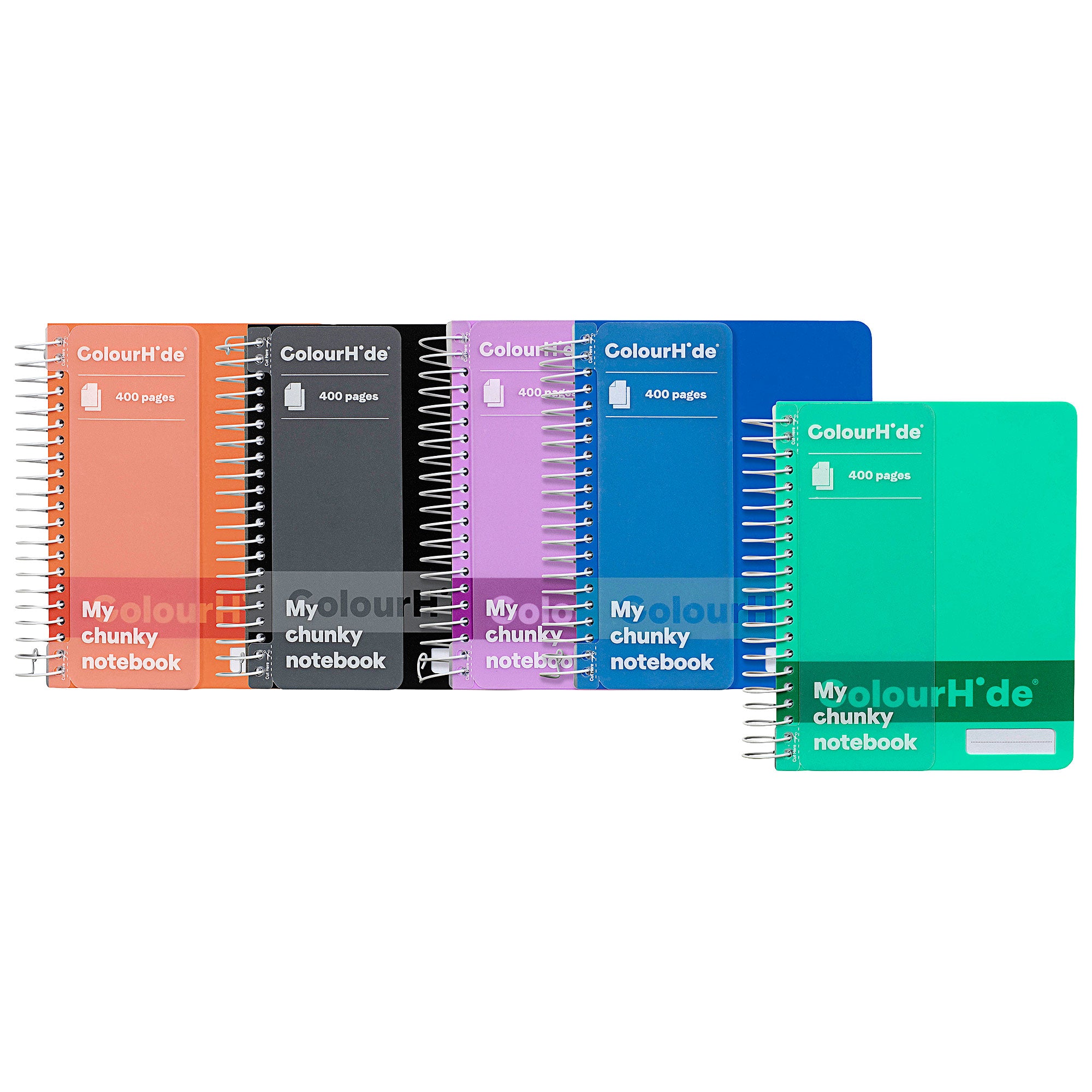 Chunky Notebook 400pg Assorted – The Reject Shop