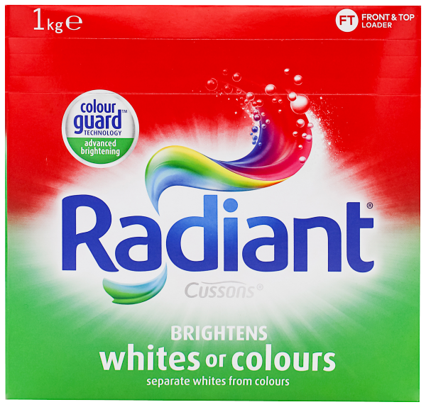 Radiant Laundry Powder White or Colours 1KG