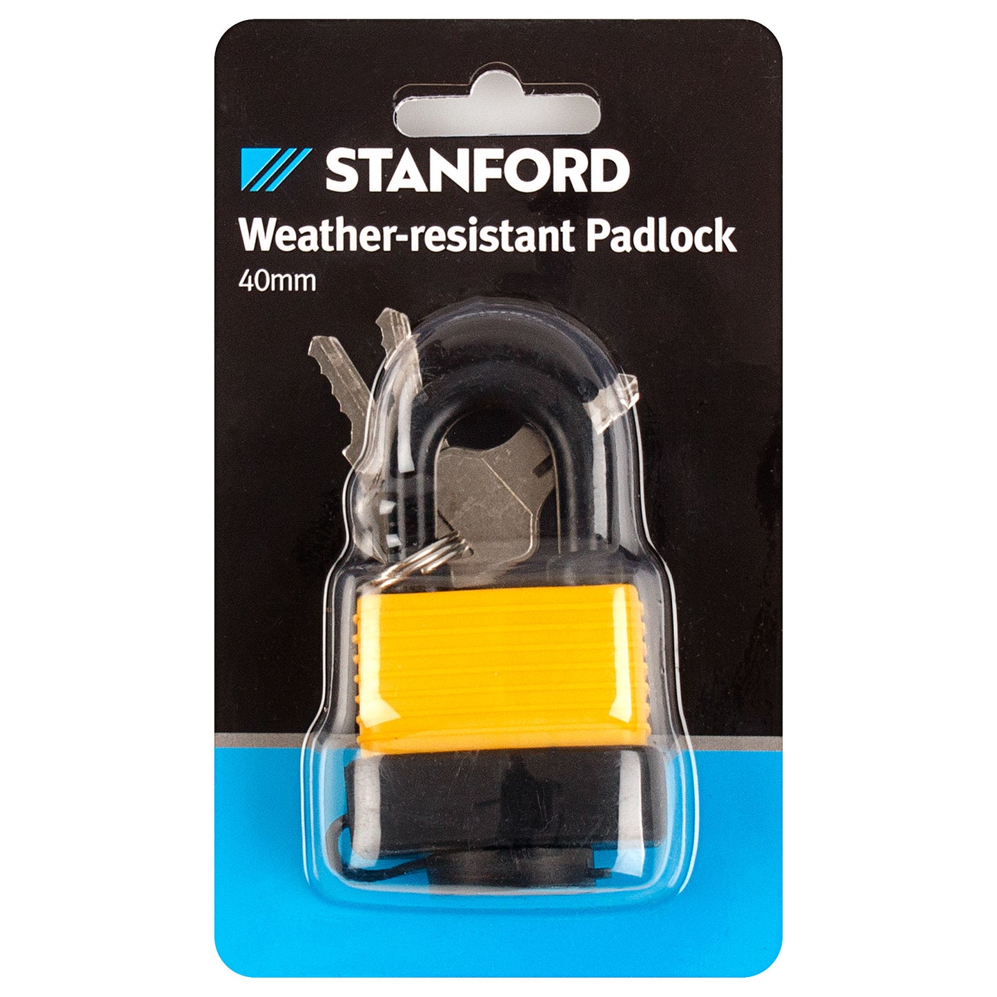 Stanford Padlock Weather-Resistant 40mm