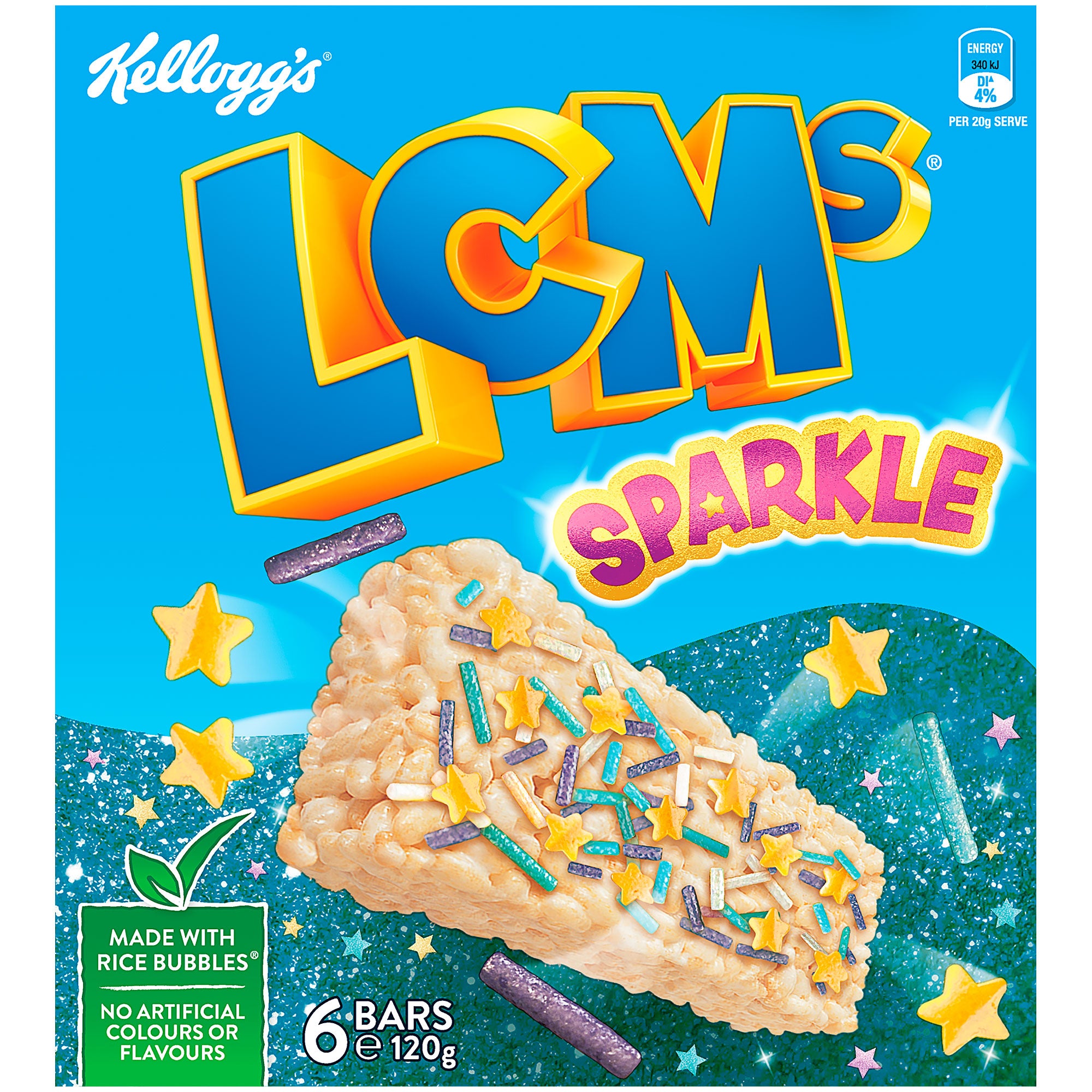 Kellogg's LCMs Sparkle 120g The Reject Shop