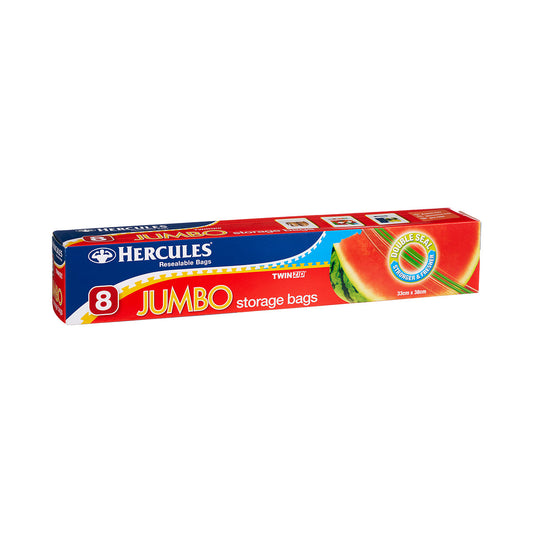 Hercules Storage Bags Jumbo 8pk