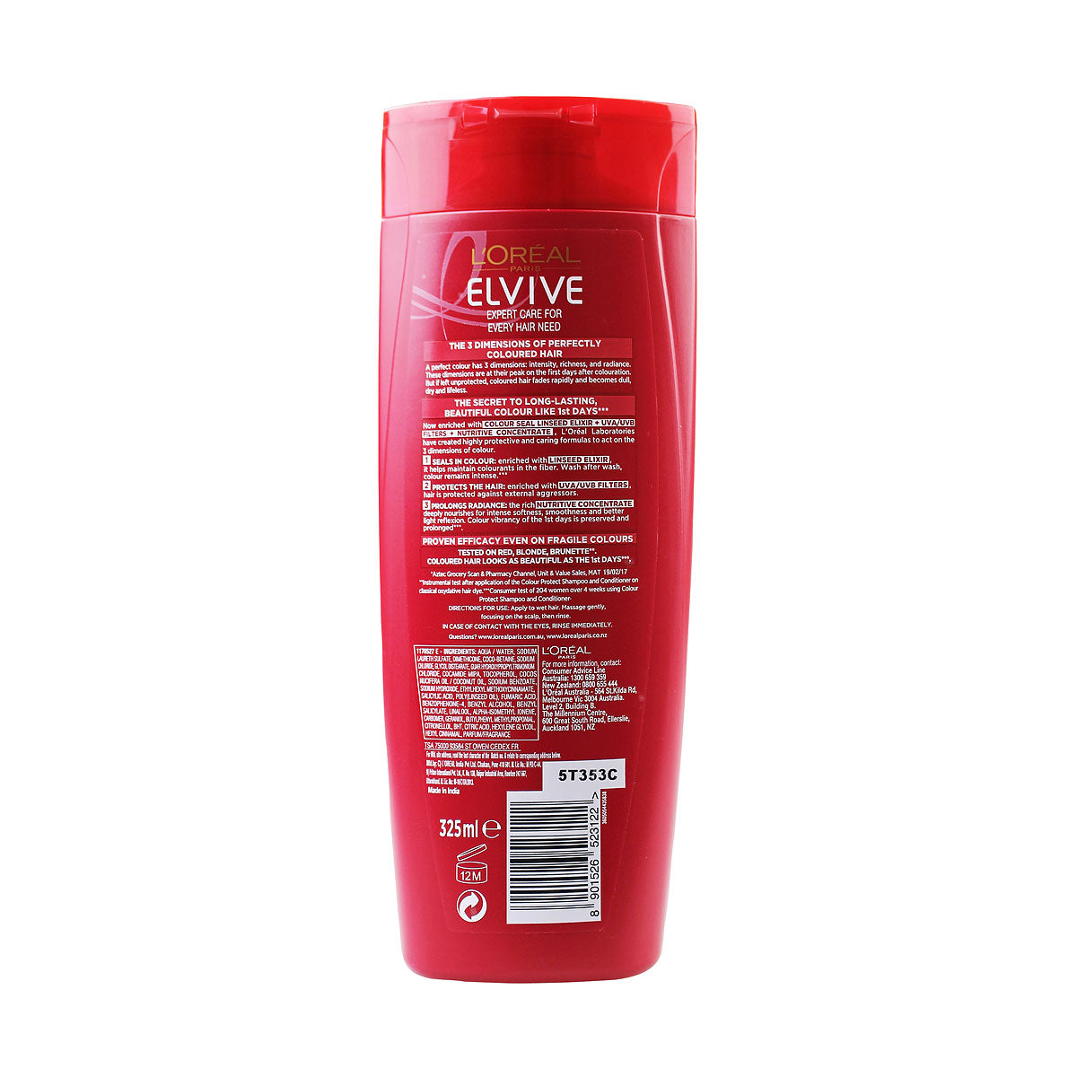 L'oréal Elvive Shampoo Colour Protect 325mL