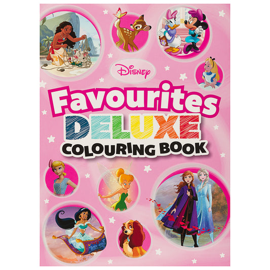 Disney Favourites Colouring Book Pink