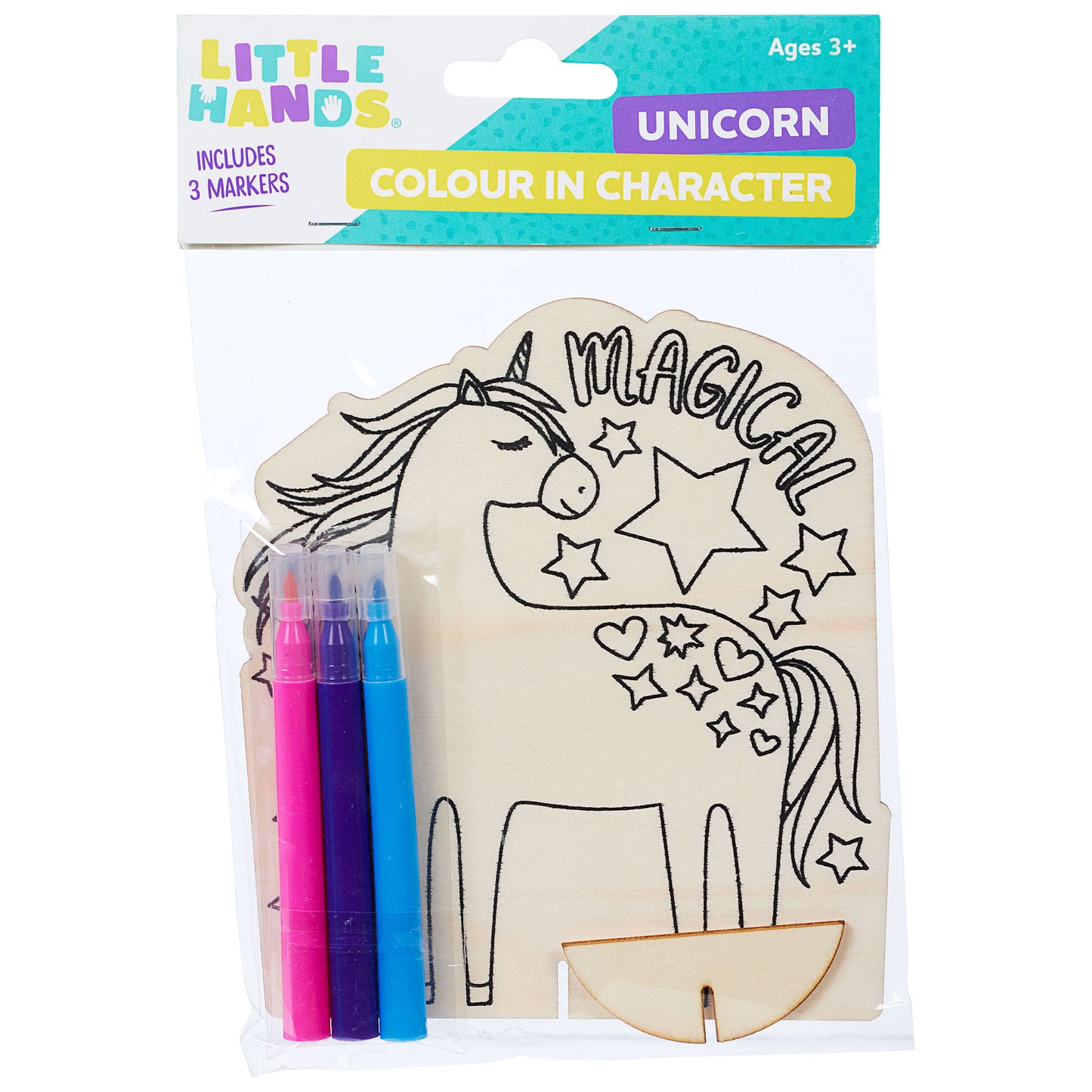 Little Hands Colour-In Character Unicorm