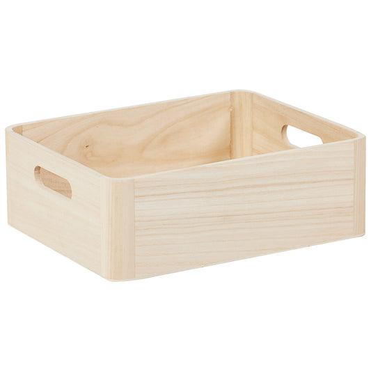 Wood-Look Tray 40x30x4.5cm