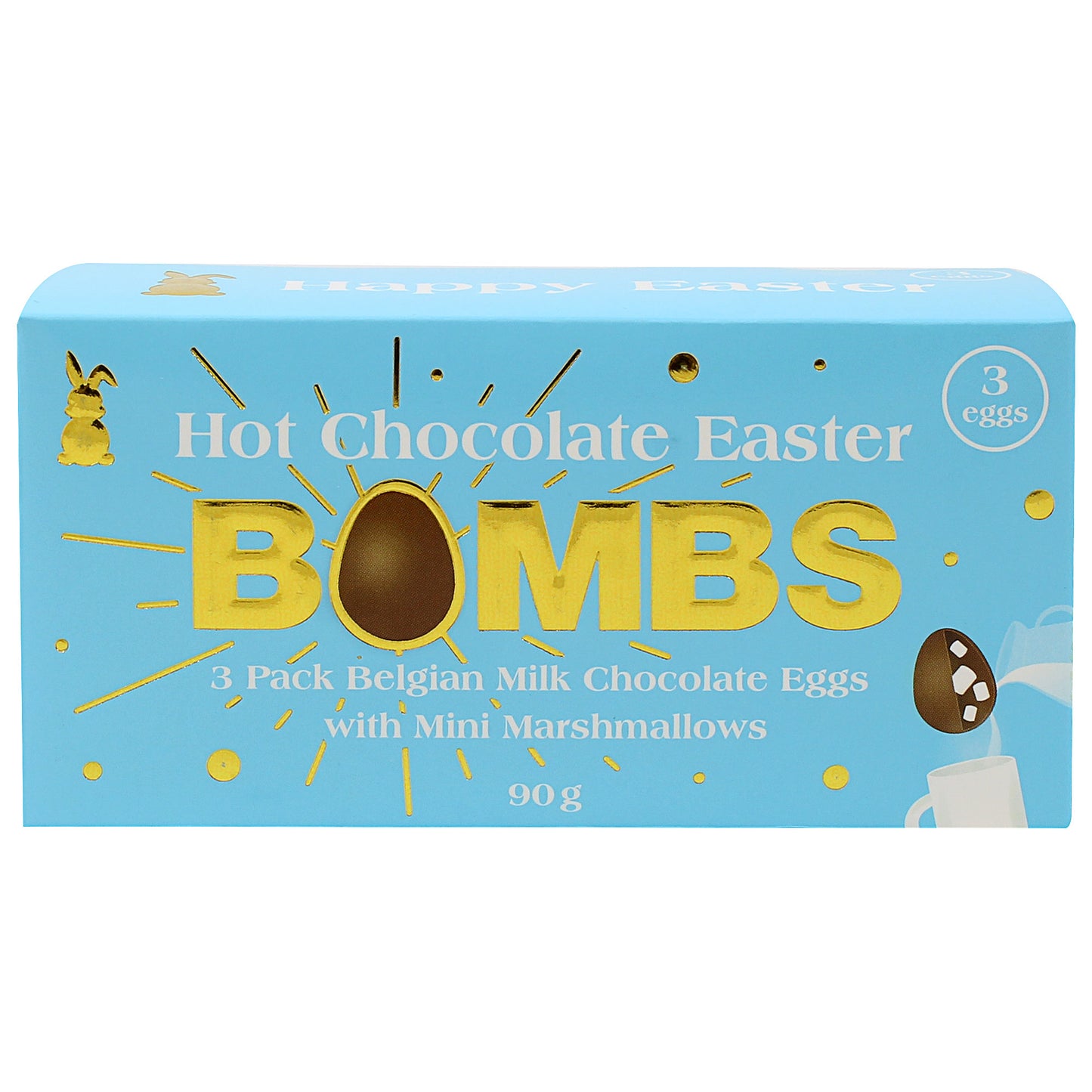 Hot Chocolate Easter Bombs 90g 3pk