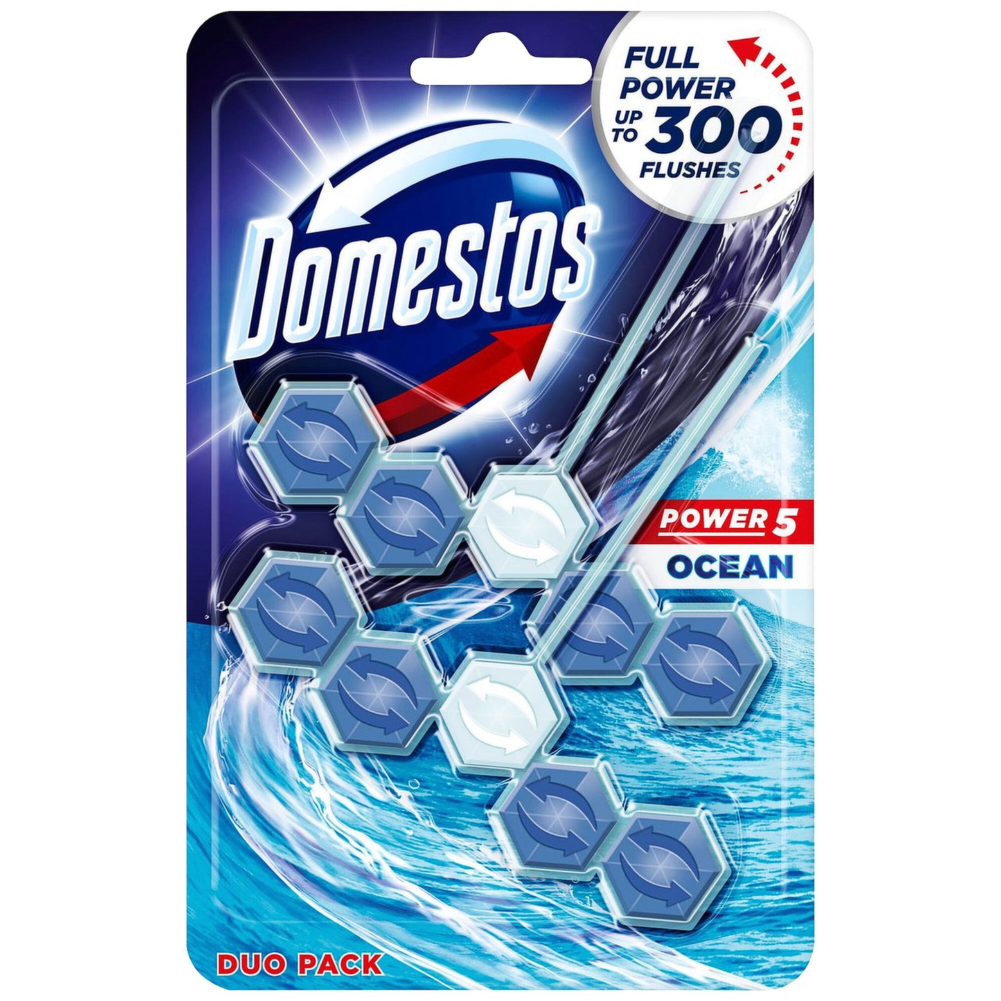 Domestos Cage Power 5 Ocean 55g 2pk