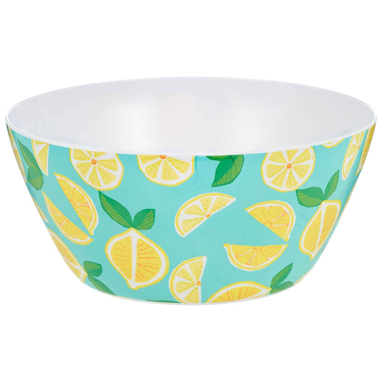 Lemon Melamine Salad Bowl 25cm