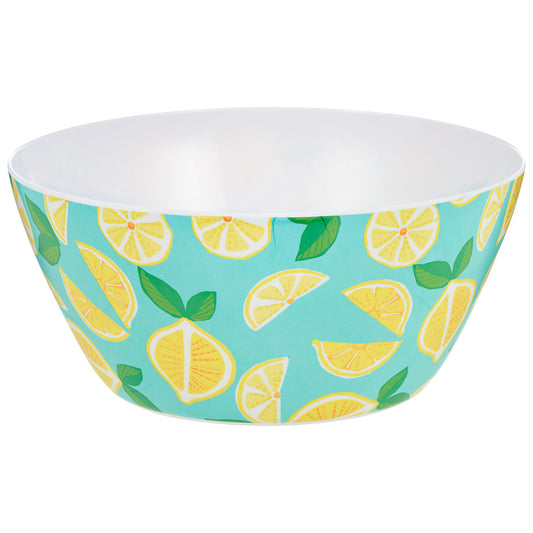 Lemon Melamine Salad Bowl 25cm