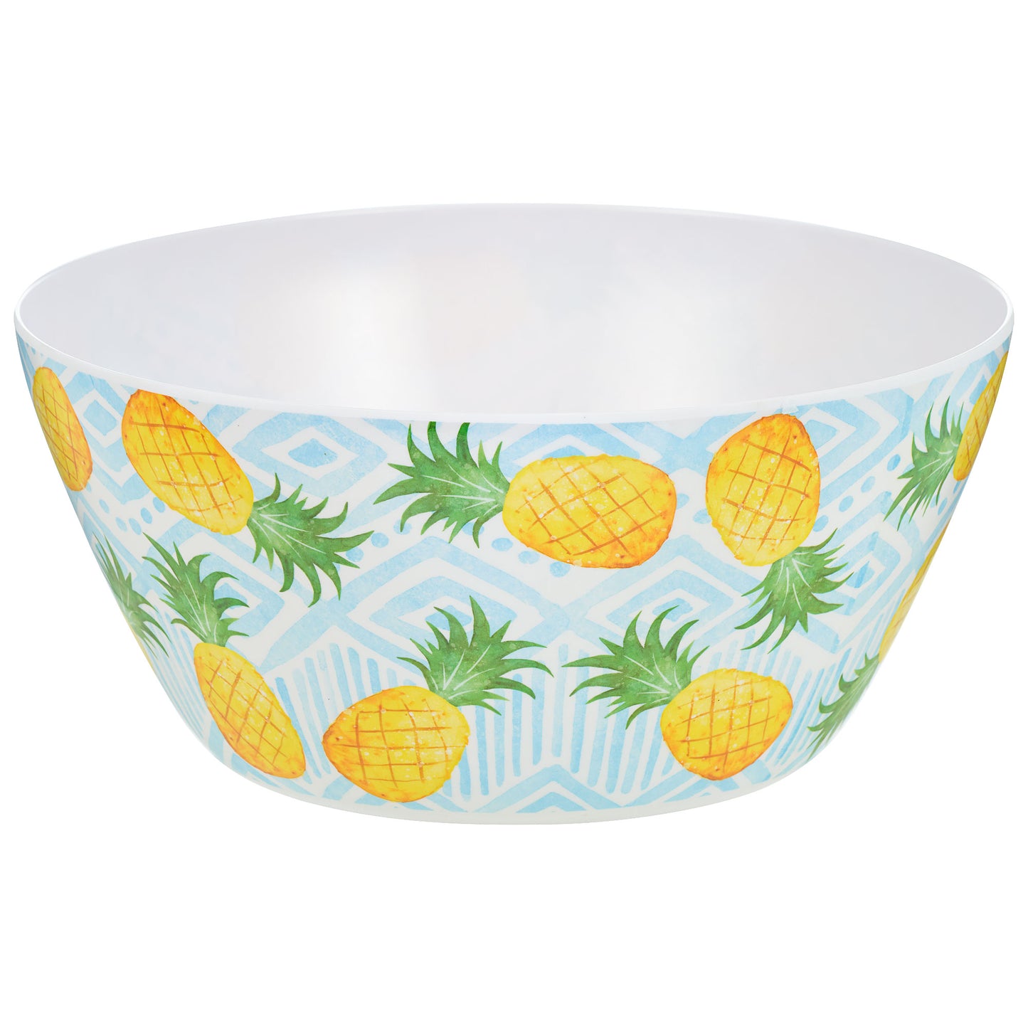 Pineapple Melamine Salad Bowl 25cm