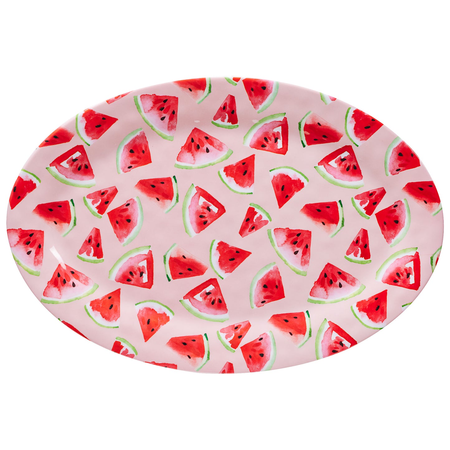 Watermelon Melamine Platter 40x28cm