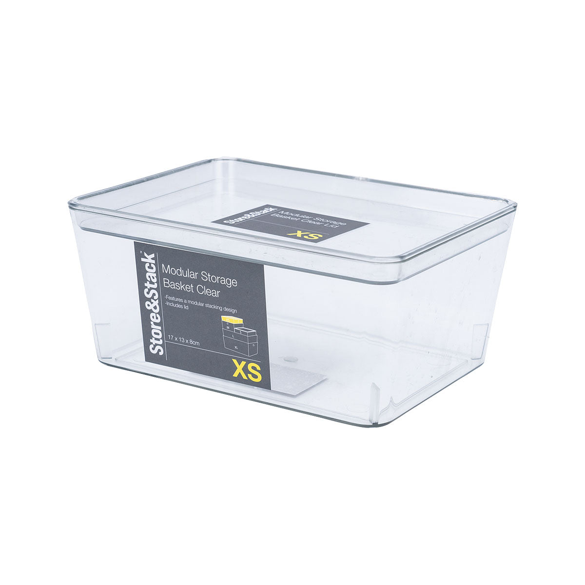 Modular Storage Container Clear XS