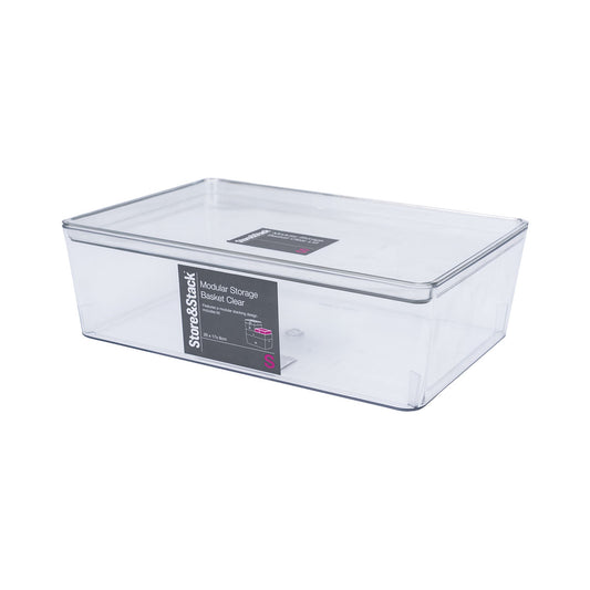 Modular Storage Container Clear Small