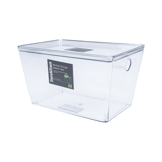 Modular Storage Container Clear Medium