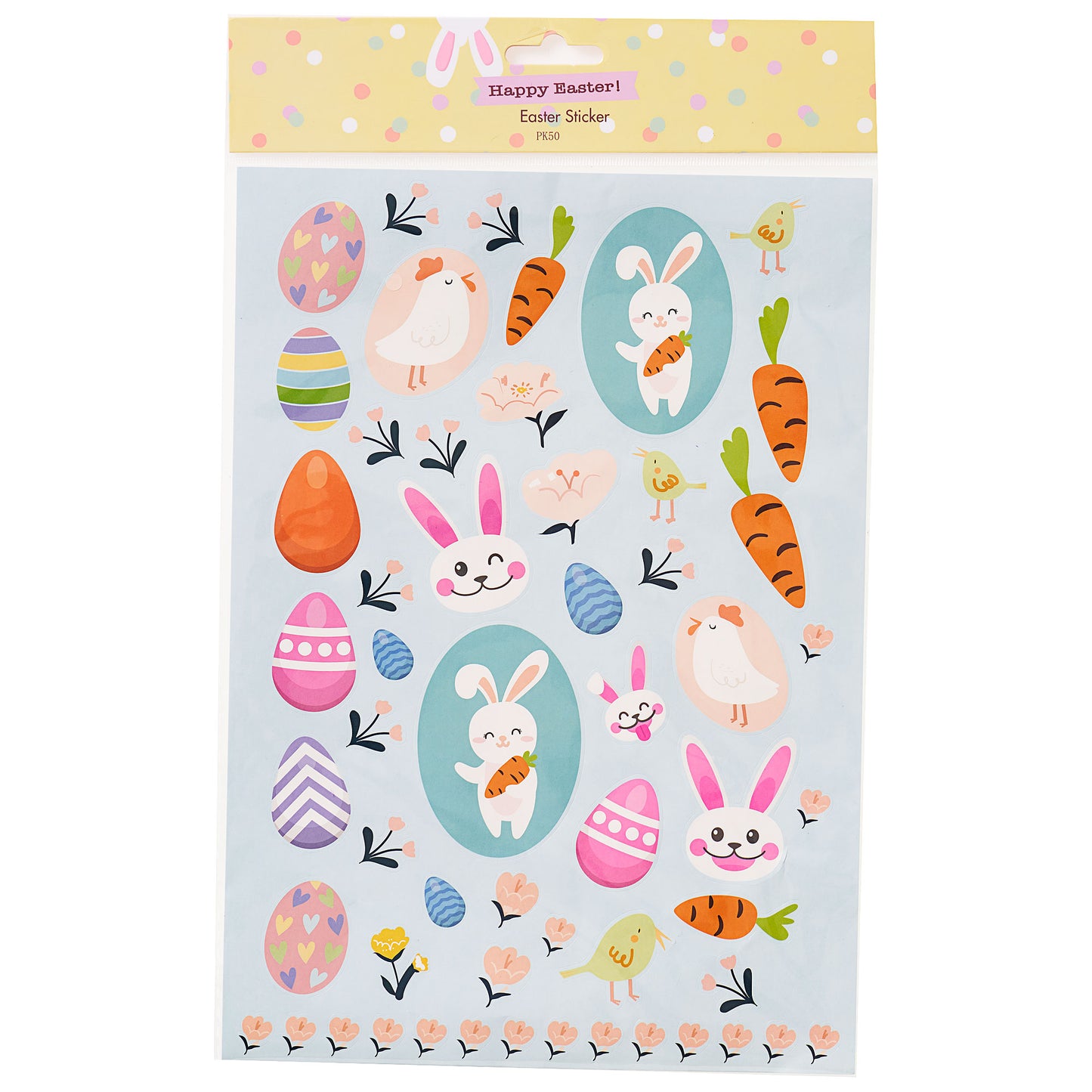 Easter Stickers 50pk