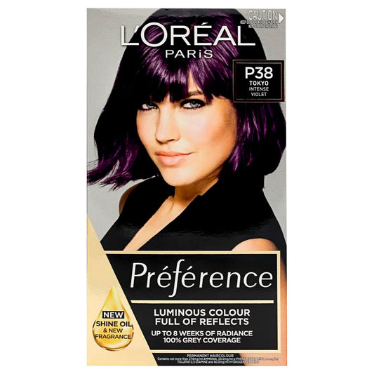 L'Oréal Paris Preference Tokyo P38 Intense Violet