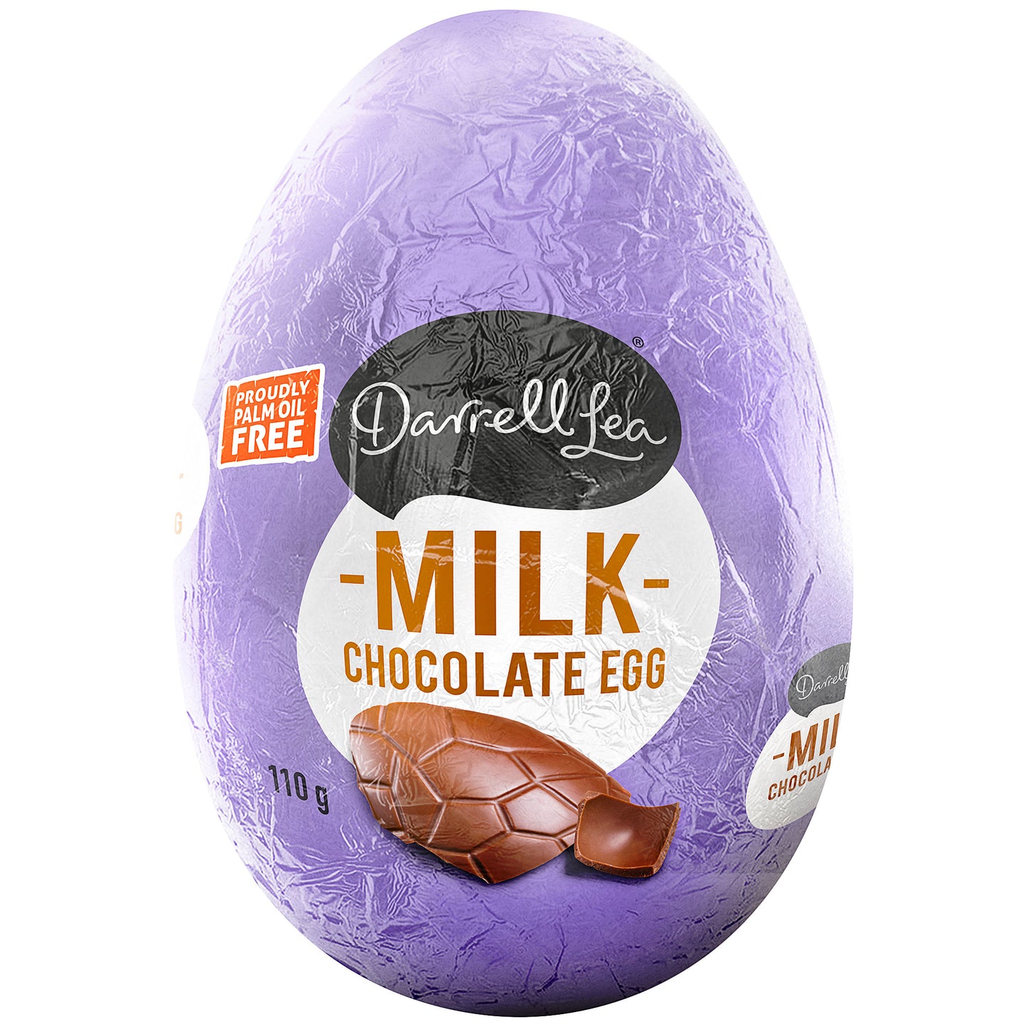 Darrell Lea Milk Chocolate Egg 110g