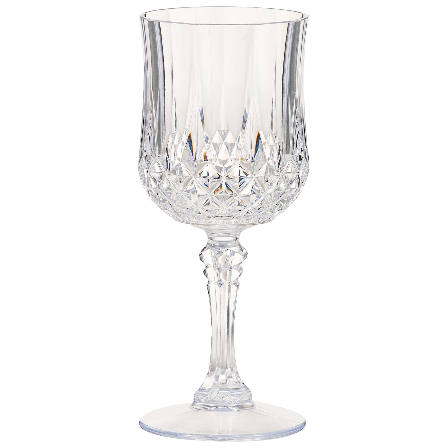 Faux Crystal Wine Glass 220mL