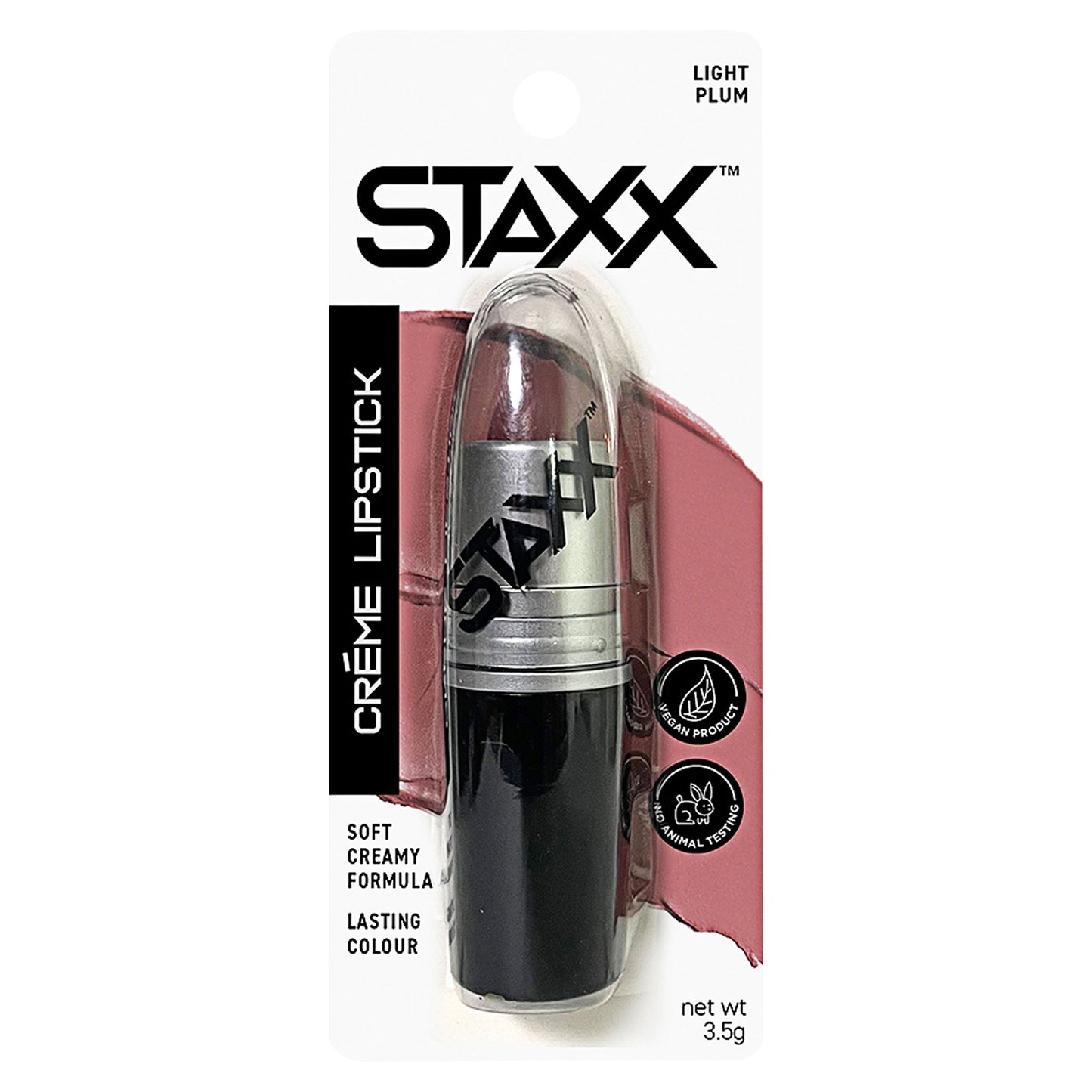 STAXX Perfect Lips Crème Lipstick Light Plum