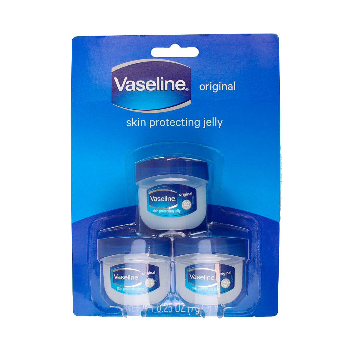 Vaseline Jelly Original 3pk 7g