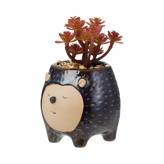 Novelty Faux Succulent Bear/Snail