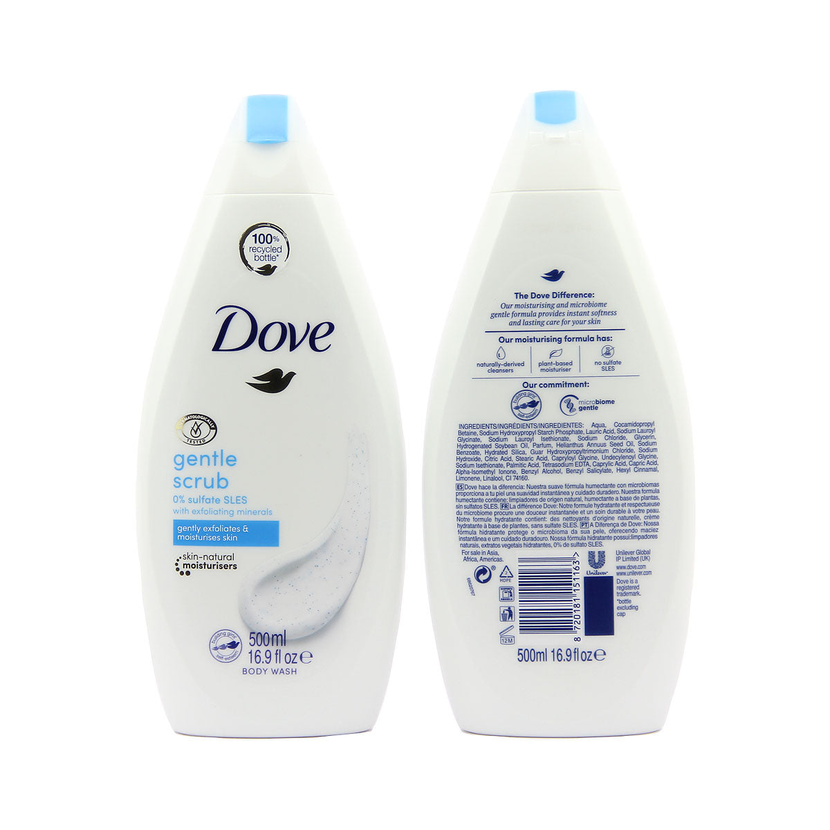 Dove Body Wash Gentle Exfoliate 500mL – The Reject Shop