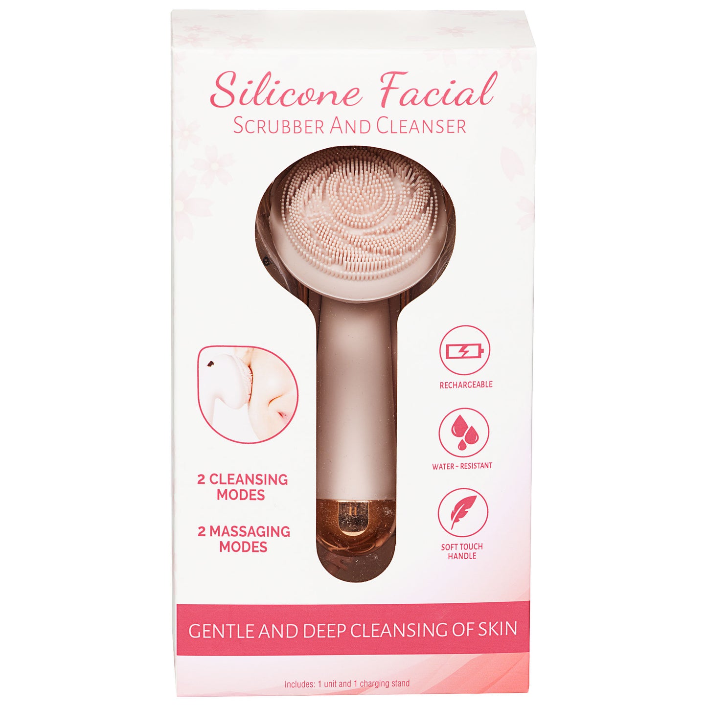 Silicone Face Scrubber & Cleanser