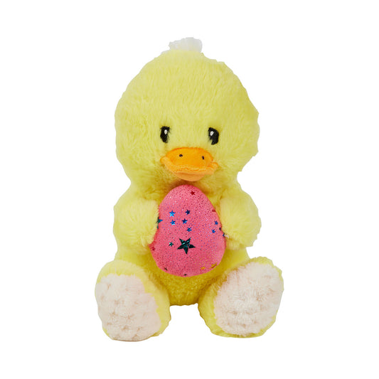 Plush Farm Animal With Egg 20cm
