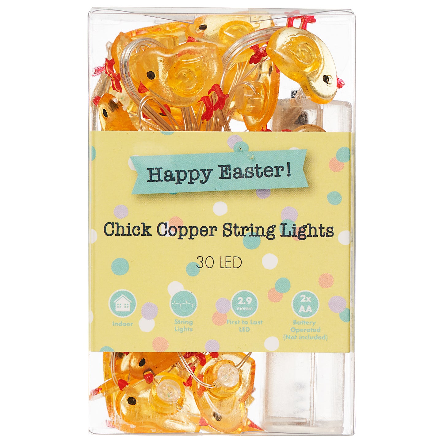 Easter Copper String Light 30pk