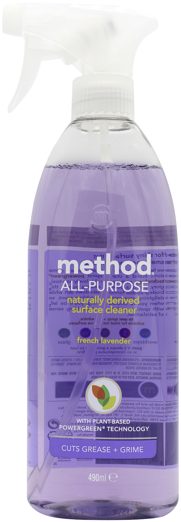 Method All Purpose Cleaner Lavender 490mL The Reject Shop