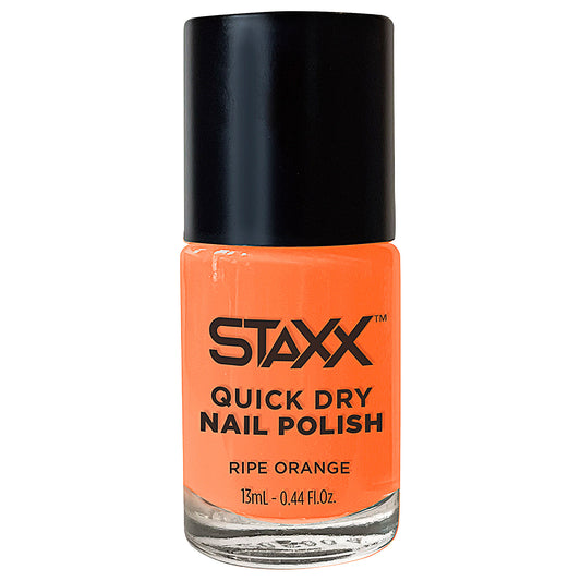 STAXX Quick Dry Nail Polish Ripe Orange