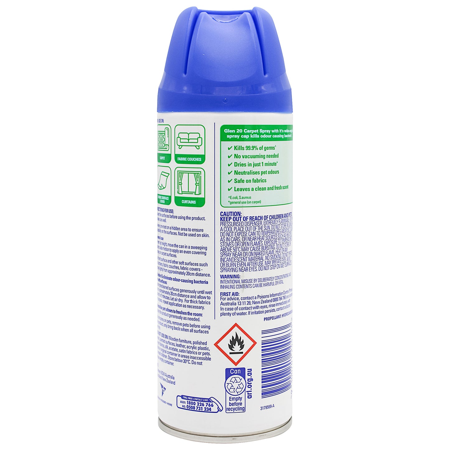 Glen 20 Carpet Pet Deodoriser 354g The Reject Shop